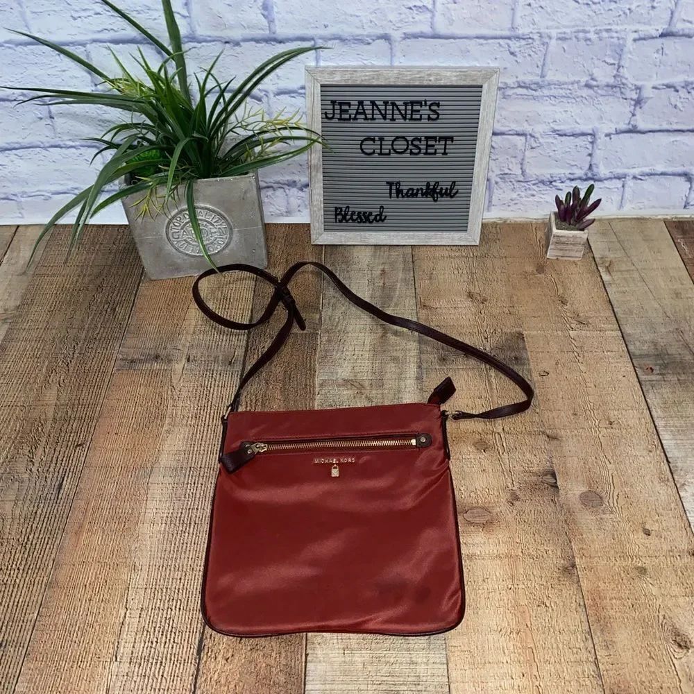 Michael Kors Kelsey Nylon Crossbody Bag